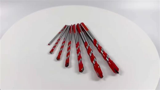 3-12mm Drill Bit Set Multi-functional Triangle Drill Bit for Glass Ceramic Tile Concrete Brick Metal Marble Wood Hole Opener