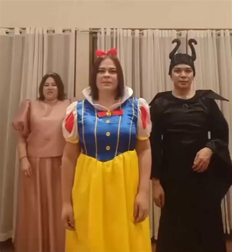 3.3M views · 42K reactions | VP SARA AS SNOW WHITE  Vice President Sara Duterte dresses as Snow White during this year’s Halloween celebration. | via Bryll Montalvo/News5 | ONE News | Facebook