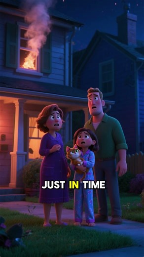 The Cat Who Smelled Fire Before the Alarm 🚨🐱 (Hero Pets TV) | #HeroPetsTV #CatHero