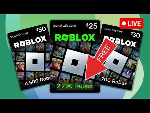🔴 Giving 450,000 Robux to Every Viewer LIVE! Free Robux Giveaway (Roblox Robux Live)