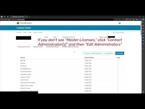Adding or Removing MATLAB License Administrators