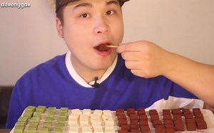 【ddeonggaeTV】ROYCE 巧克力色~吃播! Real Sound [ASMR]