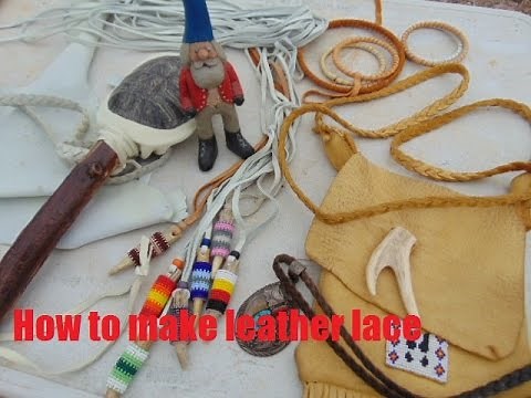 How to Make Leather Lace