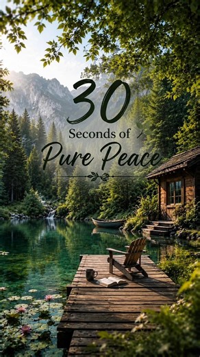 30 Seconds of Pure Peace 🍃 #NatureTherapy #Relaxation