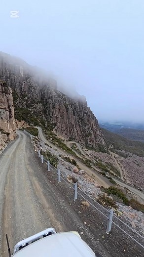 9.4K views · 160 reactions | Early one morning feeling like minus degrees, we headed up to experience the amazing Jacobs Ladder drive. One more thing on the Tassie bucket list ticked. No drones, so we did the best capture we could with a camera on a pole out our sunroof. | Gibbo's Road Trip Adventures | Facebook
