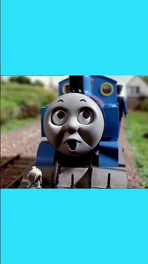 Why does Thomas' face looks different in cgi?