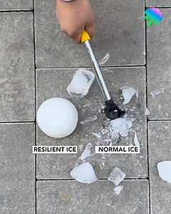 9.8K views · 14 reactions | Resilient Ice vs Normal Ice 流 | Limitless Flow | Facebook