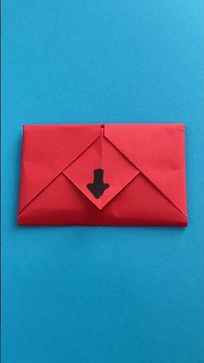 Christmas Origami Envelope | Paper Envelope for Christmas Greetings