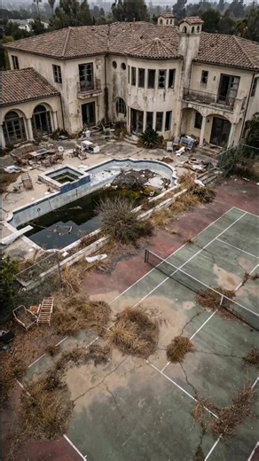 Rebuild story of a dilapidated mansion with pool and tennis court. #HomeRenovation #BeforeAndAfter #InteriorDesign #TimelapseBuild #TransformationVideo