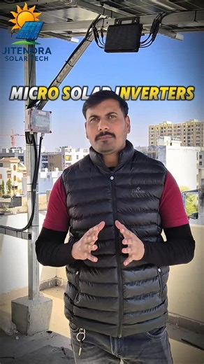 Jitendra solar tech on Instagram: "How Micro Inverter works in on grid system #microinverter #hoymiles #jitendrasolartech #viralreels #solar #solarenergy"