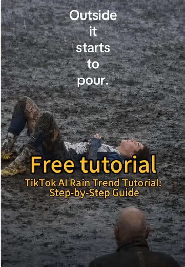 Tutorial de Efecto de Lluvia AI en CapCut