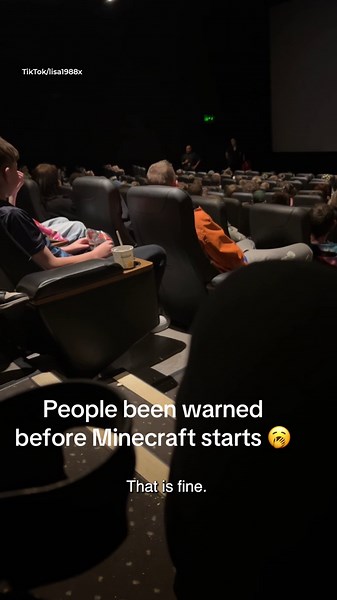 Minecraft Movie: Cinema staff issue warning over viral trend