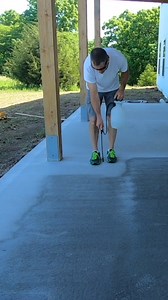 Sealing Concrete and Filling Relief Cuts | MR Post Frame
