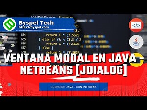 GUI ✅ Java MODAL JDialog Example ✅ HOW TO CREATE A JDIALOG IN JAVA