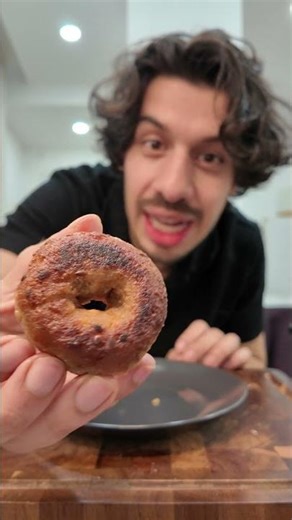 Hice Una Dona Usando Solo Pan 🍩