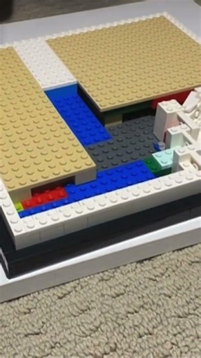 Lego Hoth Moc Timelapse! Full video on my channel #lego #starwars #legostarwarsmoc