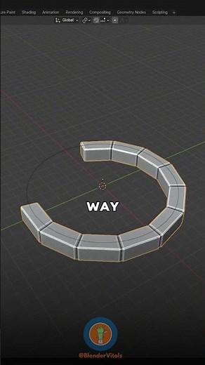 Circular Array in Blender!