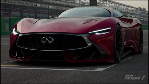 「4K」 自吸V8 加 电机 赛博 英菲尼迪 CONCEPT Vision GT 全局展示 GT7