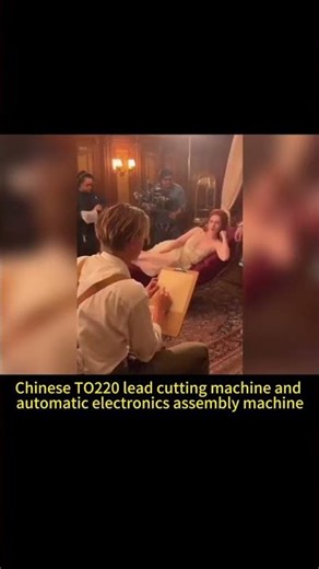 Chinese TO220 transistor lead bending machine and automatic electronics assembly machine factory