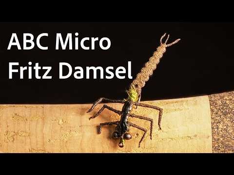 How to tie ABC Micro Fritz Damsel | Fly Tying Tutorial