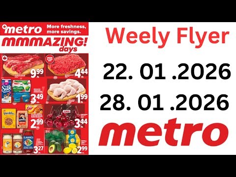 Metro – Alma Weekly Flyer | January 22 to 28, 2026 | Canada