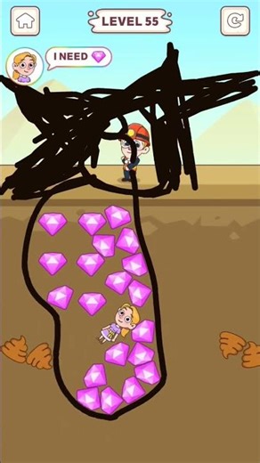 🔥 Pull The Gold Level 55 | Can You Solve This Puzzle? #shorts