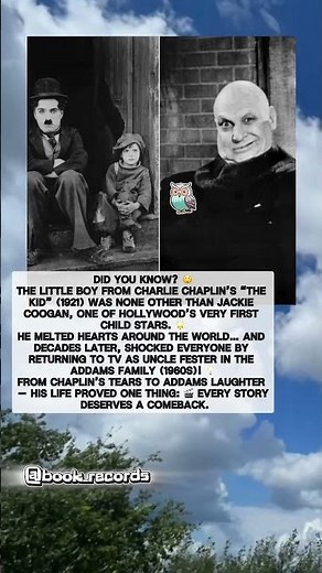 🎩 From The Kid to Uncle Fester #book_records #interestingfacts