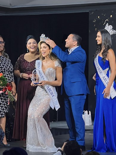 Meet your new Miss Universe Aruba 2024 ANOUK EMAN 👑🇦🇼 1st runner up is Giulia Brezovar! | Telearuba