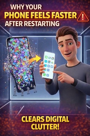 Why Your Phone Feels Faster After Restarting