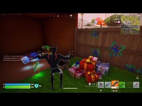 Batman Beyond Fortnite Gameplay