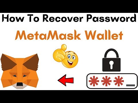 How to Recover Password of MetaMask Wallet | How to Reset Password in Metamask