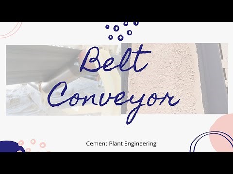 Belt Conveyor Design, Working Principle, Designation of Conveyor Belt