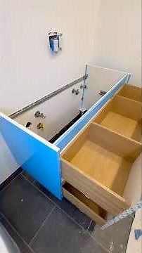 Installing a double sink vanity #ikea