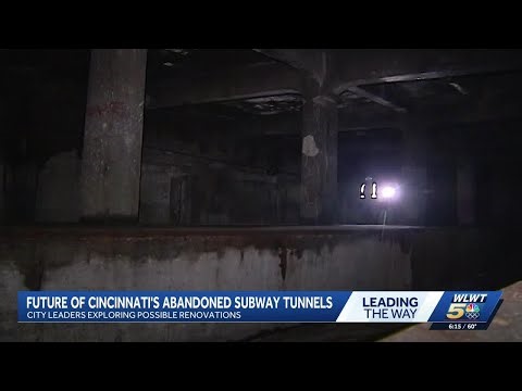 Cincinnati explores revival of abandoned subway tunnels