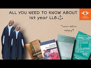 THINGS YOU NEED TO KNOW ABOUT FIRST YEAR LLB @UJ || FIRST YEAR LLB MODULES || SOUTHAFRICAN YOUTUBER