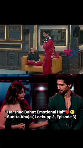 Hearing Sunita and Shivangi talk about how kind and emotional Harshad is got us emotional too