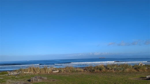 Can't complain about this beautiful fall weather we've been having. 😎🍂🍄 | Crescent Beach & RV Park