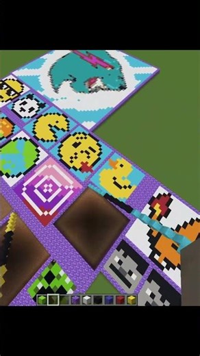 Satisfying Pixel Art Minecraft ! Making Minecraft Pokeball icon Sand Art #shorts #minecraft #gaming