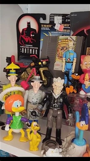 Darkwing Duck, Garfield, Inspector Gadget, Crash Dummies, Disney, Chipmunks and Batman Vintage Toys!