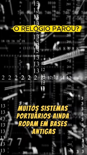 O BUG QUE PAROU OS PORTOS! 🚢⏳ #shorts #logistica #tecnologia #sistemaoculto