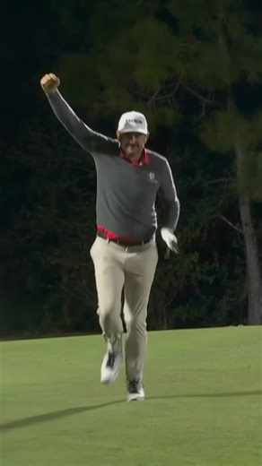 Golf Channel on Instagram: "Keegan Bradley CHIPS IN on his second shot of the short game competition! 🔥🎯 📺 Golf Channel | USA Network"