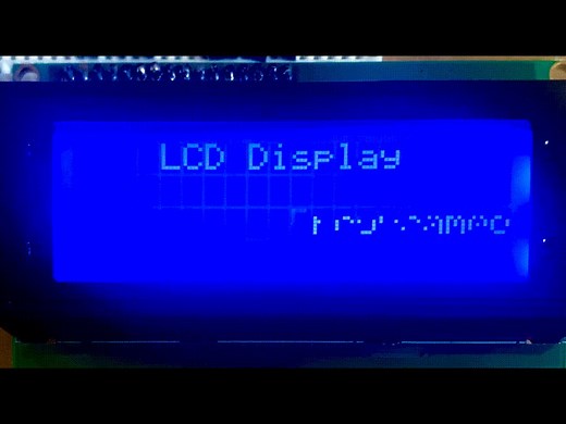 LCD Display Controlled by FPGA