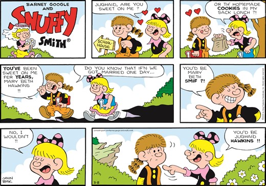 Barney Google And Snuffy Smith Comic Strip 2026-03-08 | Comics Kingdom