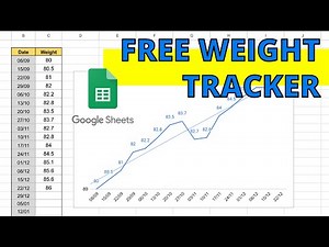 Weight Tracker Chart Guide (For Weight Loss / Weight Gain)
