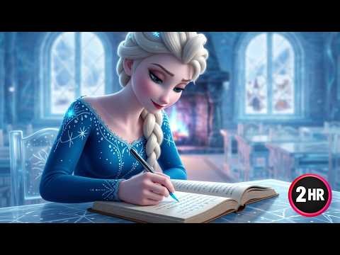 Classroom Ambience ❄️ | Calming Music for Classroom Focus (Frozen-Inspired, No Lyrics)