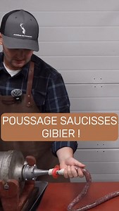 107 reactions | Comment pousser des saucisses forestières de gibier (cerf) à la maison 歷 Regarde la vidéo complète sur ma chaîne YouTube, le lien est dans mon profil. #gibier #chasse #chasseur #cerf #sanglier #boucherie | Tanguy Chatelet | Facebook