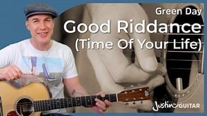 👉 A new lesson is out now! Check out https://www.justinguitar.com/songs/green-day-good-riddance-time-of-your-life-chords-tabs-guitar-lesson-sg-066 and learn how to play Good Riddance by Green Day! :) Such a fun (and easy!) song to play! Beginners can give it a go with a very easy strumming pattern. More advanced players will get some picking advice and tricks to sound just like the original record. Do you all dig Green Day too? Hope you have fun with the lesson. Happy Sunday! :) | JustinGuitar
