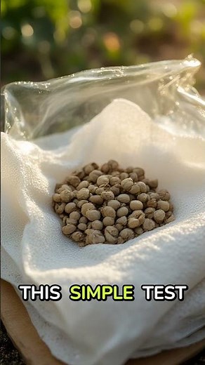 Test Your Seeds Before Planting with This Easy Trick