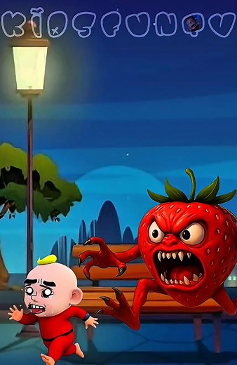 53K views · 154 reactions | Dad, the ugly monster is chasing me #shorts #cartoon #funny #comedy | Kidsfuntv | Facebook