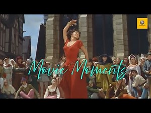 Movie Moments || Dance Performance || Dance of Esmeralda (Gina Lollobrigida)